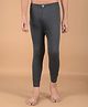 DOLLAR Cotton Blend Knit Solid Thermal Pant - Black
