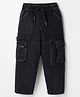 Olio Kids Full Length Solid Color Denim Jeans - Black