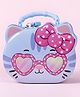 NEGOCIO Cute Cat Design Piggy Bank with Lock & Key, Gullak for Kids, Girl, Kids, Money Saving Metal Coin Bank, Return Gifts for Kids - PACK OF 1 - COLOR MAY VARY