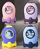 NEGOCIO Rocket Shape Piggy Bank with Password Number Lock Code - Unbreakable Cartoon Coin Box, Money Saving Bank for Children's - Birthday Return for Boys & Girls - PACK OF 1 - COLOR MAY VARY
