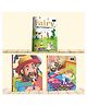 Fairy Tales  Set of 3 | Snow White and the Seven Dwarfs, Tom Thumb, Funland 3 | Shaped Story Board Books for Kids- English