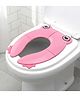 StarAndDaisy Baby Potty Training Seat with Foldable Frog Design - Pink