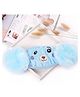 ARCADE TOYS Teddy Bear Warm Winter Face mask with Plush Ear Muffs for Kids(Pack of 1) -Blue
