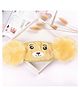 ARCADE TOYS Teddy Bear Warm Winter Face mask with Plush Ear Muffs for Kids(Pack of 1) -Yellow