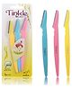 ARCADE TOYS Favon Tinkle Razor for Facial Hair Removal (Set of 3)(MULTICOLOUR)
