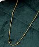 JEWELS NEST- Elegant Gold-Plated Ball Chain for Women -Gold.