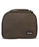 JUST BAGS Multipurpose Travel Organiser  Travel-Friendly Storage Bag for Daily Essentials (Brown) Travel Pouch Height 8 inches.