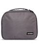 JUST BAGS Multipurpose Travel Organiser  Travel-Friendly Storage Bag for Daily Essentials (Grey) Travel Pouch Height 8 inches.