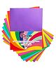 KARBD A4 Size Coloured Craft Paper Tinted Multicolor Sheets for DIY Art & Craft - Pack of 100 Sheets