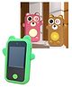 Sanjary Kids Digital Cartoon Camera  a cute bear-shaped children's camera with fun filters, dual photo mode, and an easy-to-hold design color design may vary