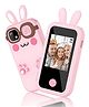 Sanjary Cute Bunny Kids Digital Camera  an adorable child-friendly camera with HD photo and video capabilities, fun filters, a soft silicone bunny case, and big display screen color design may vary