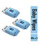 KidO Gentle Baby Wipes 80s (Blue-FT) (Pack of 3)