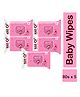 KIDO Gentle Baby Wipes 80s (Pink-FT) (Pack of 5)