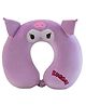 ZQBIEE Cartoon Theme Travel Neck Pillow for Kids - PURPLE