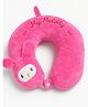 ZQBIEE Cartoon Theme Travel Neck Pillow for Kids -DARK PINK