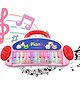 VikriDA Mini Piano Keyboard Toy | Multifunction Musical Instrument for Babies & Kids | Educational Learning Music Toy  Pink