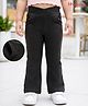 Honeyhap Premium Knit with Bio Finish Full Length Solid Jeggings - Jet Black