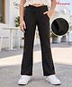 Honeyhap Premium Knit with Bio Finish Full Length Solid Jeggings - Jet Black