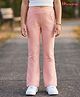 Honeyhap Premium Knit with Bio Finish Full Length Solid Jeggings - Chintz Rose