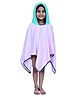 Mumma's Touch PureSoft Bamboo Kids Hooded Poncho Towel - Pink & Green 