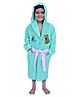 Mumma's Touch LuxeBamboo Bear Theme Kids Hooded Bath Robe - Green  