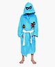 Mumma's Touch LuxeBamboo Super Hero Theme Kids Hooded Bath Robe - Aqua  