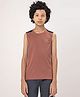 Technosport Knit Sleeveless Colour Blocked Tee - Pink