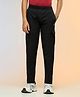 Technosport Knit Solid Track Pant - Black