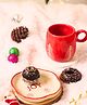 Weaving Homes Red Christmas Tree Mug & Joy Dessert Plate Microwave & Dishwasher Safe