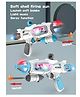 YAMAMA Space Exploration Blaster Toy Gun for Kids With LED Cool Lights And Music, Slideshow Display, Astronaut Sway, Suction Cup Darts, Fun Entertainment Kids Toys - (Pack of 1 - Color May Vary)