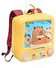 YAMAMA Capybara Theme School Bags For Kids, 3D EVA Backpack With Adjustable Straps Premium Design Bag For Kids, Best For Preschool, School, Picnic - (Height 10 Inches - Multicolor)