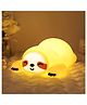 YAMAMA Sloth Silicone Night Light, Animal Squishy Silicone LED Night Lamp, Dimmable Timed Bedside Lamp, USB Rechargeable Sloth Touch Light, Home Decor Lights With Timing Function - Multicolor