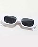 Ortis Solid UV Protected Rectangular Sunglasses - White