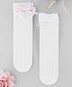 KIDLINGSS Bow Applique Detailed Socks - Blue & Pink