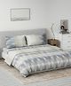 DDecor 100% Cotton Primary Collection 145TC King Bedsheet, Quilt  with 2 Pillow Covers -  Blue