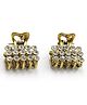 Milyra Rhinestones Embellished Claw Clips - Gold