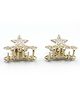 Milyra Pearls Embellished Claw Clips - Golden