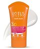 Lotus Herbals Safe Sun Sunscreen Spf 30 Pa++, Black Plum Extract, Suitable For Indian Summers, Water Proof,  100g