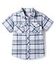Babyhug Cotton Woven Half Sleeves Checks Shirt - Multicolor
