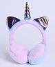 M'andy Woollen Knit Unicorn Designed Ear Muffs - Multi Colour