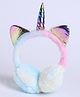 M'andy Woollen Knit Unicorn Designed Ear Muffs - Multi Colour