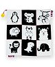 Tidy Sleep - Animals| High Contrast Cloth Mat for Newborns