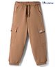 Honeyhap Premium 100% Cotton Knit With Bio Finish Full Length Solid Lounge Pant - Tigers Eye