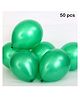 Balloon Junction Metallic Balloons Pack of 50 - Green