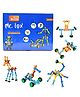 Mr.Blox, Mr. Lox A- Small 65 Pieces + Accessories Multicolour