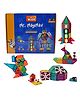 Mr.Blox - Mr. Magmax - Medium 65 Tiles + 6 Brix Tiles + Mr Brix 150 Pieces Multicolour