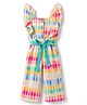 Twetoons Woven Sleeveless Striped Jumpsuit - Mustard