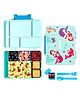 Basil Bento Binge 5-Compartment Lunch Box for Kids 1330 ml  Mermaid