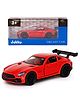 Jukku Resembling Mercedes Benz GT Diecast Car Pullback, Openable Doors 1:36 Scale - Red