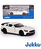 Jukku Resembling Mercedes Benz GT R Diecast Car, Pullback, Openable Doors 1:36 Scale - White